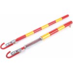 Barre d'attelage avec ressort tampon 5t 5000 kg corde d'attelage aide au d�pannage longueur 175 cm pour ...