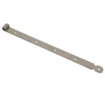 Barre � mine acier inoxydable 60 cm trous carr�s demi - lune - par