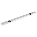 Barre d'onglet en alliage d'aluminium, outil de menuiserie pour scie  table (300mm)