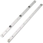 Barre � onglets en aluminium, outil de serrage pour scie � table, 450 mm