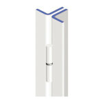 Barre de pivot corni�re blanc droite hauteur 2200mm