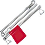 Barre de remorquage professionnelle ? syst�me de montage 3 parties ? verrouillage goupille pour s�curit� ...