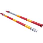 Barre de remorquage avec tampon � ressort, capacit� de charge 8t, m�t de remorquage en acier, force de ...