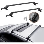 Vevor barres de toit transversales universelles 2pcs verrouillables porte - bagages voiture en aluminium ... Vevor barres de toit transversales universelles 2pcs verrouillables porte - bagages voiture en aluminium ...