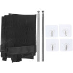 Barri�re b�b� pliable en mesh extensible 110 x 76 cm pour int�rieur et ext�rieur, s�curit� enfant portable. ...