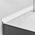 Barri�re de douche 200 cm, bande de r�tention de salle de bain, joint de baignoire, bord de baignoire ...