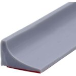 Barrière de douche en silicone flexible gris 2 m, seuil de douche anti - déversement, joint de porte ... Barrière de douche en silicone flexible gris 2 m, seuil de douche anti - déversement, joint de porte ...