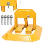Barrire de parking 1x poteau de dlimitationpliable poteau de dlimitation de parking - einfeben