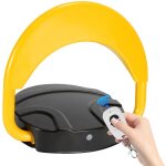 Barriere de parking rabattable, controle a distance verrou de stationnement avec telecommande serrure ...