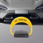 Barriere de parking rabattable, verrou de stationnement automatique avec telecommande distance 30m, ipx6, ...