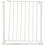 Barri�re de s�curit� relaxdays pour escalier, 75 - 80 cm, sans per�age, b�b� et enfant, barri�re � fixer, ...