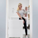 Barri�re de s�curit� r�tractable escalier pour b�b�s enfant et chiens 0 - 180 cm porte de s�curit� b�b� ...