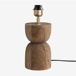 Sklum - pied de lampe de table en manguier diniz ?20 cm