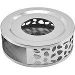 Base de chauffe - th�i�re en acier inoxydable, chauffe - th�i�re ronde avec porte - bougie design � cadre ...