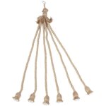 Base de lampe e27 1m corde de chanvre fil �lectrique pendentif ampoule d�corative bricolage avec 6 supports ...