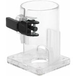 Base en plastique transparent pour d�fonceuse � bois - accessoire de protection (lib�ration rapide)