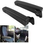 Basetbl - 1 paire poign�e de si�ge, paire d'accoudoirs de si�ge r�glables pour voiture r�sistant aux ...
