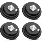 Basetbl - 4 pi�ces joint chasse d'eau wc, membrane chasse d'eau parfait r�paration express, soupape diaphragme ...