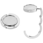 Basetbl - 4x crochet de sac  main - accroche sac pliable en mtal - porte - sac pour table ou bureau ...