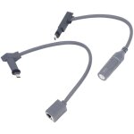 Basetbl - adaptateur de prise starlink spx vers rj45 en caoutchouc et cuivre 24 awg adaptateur spx vers ...