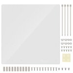 Basetbl - botier d'ordinateur en acrylique transparent  cadre ouvert, support de base diy pour carte ...