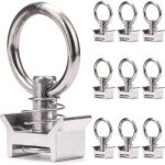 Basetbl - lot of 10 pions simples avec anneau 1000 kg pions d'arrimage aéro pour rail d'arrimage aéronautique ... Basetbl - lot of 10 pions simples avec anneau 1000 kg pions d'arrimage aéro pour rail d'arrimage aéronautique ...