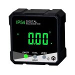 Basetbl - rapporteur d'angle numrique avec cran lcd mini inclinomtre outil de mesure d'angle avec ...