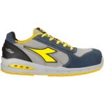 Scarpe di sicurezza sneaker diadora run net airbox low s1ps blu 38