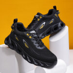 Baskets de s�curit� respirantes, bottes de travail pour hommes et femmes, chaussures � bout en acier, ...