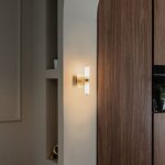 Bath - led dimmable applique murale variateur inclus - 2 lumi�re - l 223 mm - dor� / laiton - moderne ...