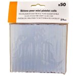 B�tons de colle - cl�op�tre - recharge - 7mm diam�tre - 100mm longueur - 50 pi�ces