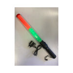M - e - b�ton lumineux rechargeable batlrvr - led vert rouge, eclairage circulation route a�roport train ...