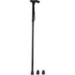 B�ton de randonn�e aluminium pliable, l�ger et compact avec 2 pointes de rechange pour marche et randonn�e ...