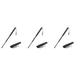 Bton de scurit tlescopique rtractable 3x pour randonne, outil d'autoprotection pour l'extrieur ...