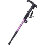 Bton de trkking en aluminium classe aronautique ultralger durable, bton de marche tlescopique antichoc ...