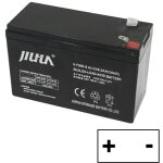 Batterie agm 7. 2 ah / 12 v ple positif gauche pour tracteur de pelouse