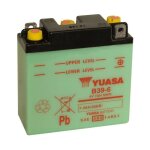Batterie moto yuasa b38 - 6a 6v 13. 7ah