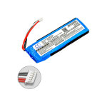 Nx - batterie enceinte bluetooth jbl flip 3 3. 7v 3000mah