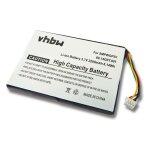 Batterie compatible avec magellan maestro 4300, 4370, 4350 gps, appareil de navigation (2200mah, 3, 7v, ...