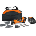 Fein - batterie multimaster amm 500 plus as, 1x 4, 0 ah et chargeur dans un sac en nylon