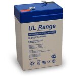 Batterie plomb etanche ultracell np4 - 6 / ul4 - 6 - 6v 4ah