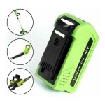 Batterie de remplacement au lithium 40v 6, 0 ah pour greenworks 6000mah 29472 29462 g - max 29252 20202 ...