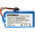 Batterie remplacement pour qihoo m26 - 4s1p, lr - pas0638w - eu, mh1 - 4s1p, 2asp4 - s5 pour robot lectromna ...