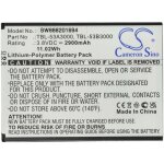 Batterie remplacement pour tp - link tbl - 53a3000, tbl - 53b3000 pour routeur modem hotspots (2900mah, ...
