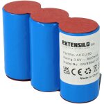 Batterie remplacement pour wolf garten rv - e6 pour tondeuse (3600mah, 3, 6v, nimh) - extensilo