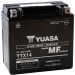 Batterie ytx14 sla agm - sans entretien - prte  l'emploi.