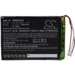 Vhbw - batterie compatible avec sony pha - 3c, pha - 3 amplificateur de casque dac (4900mah, 3, 7v, li ...