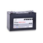 Nx - batterie traction power deep cycle agm 12v 118ah double bornes