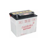 Batterie plomb tashima y60n24la renforc�e 12v, 28a. l: 184, l: 124, h:168mm, + � droite pour motoneige. ...