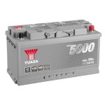 Batterie yuasa silver ybx5019 12v 100ah 900a hautes performances l5d